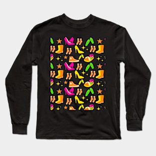 shoes pattern Long Sleeve T-Shirt